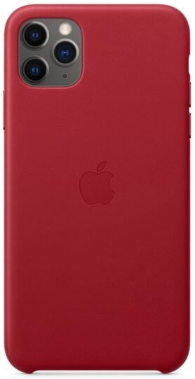 Apple iPhone 11 Pro Max Kožený kryt (PRODUCT) RED