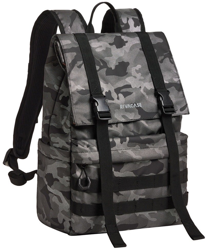 RIVACASE 7621 Sherwood-ECO rolltop 15l, šedý
