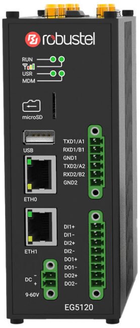 Robustel Router EG5120-A2CAZ-4L-A06GL GPS + WiFi + BLE