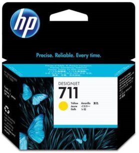 HP CZ132A č. 711 žlutá
