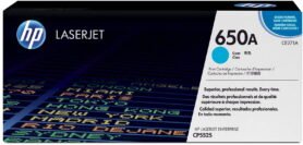 HP CE271A č. 650A azurový originální