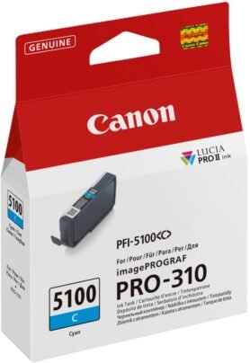 Canon PFI-5100C azurová