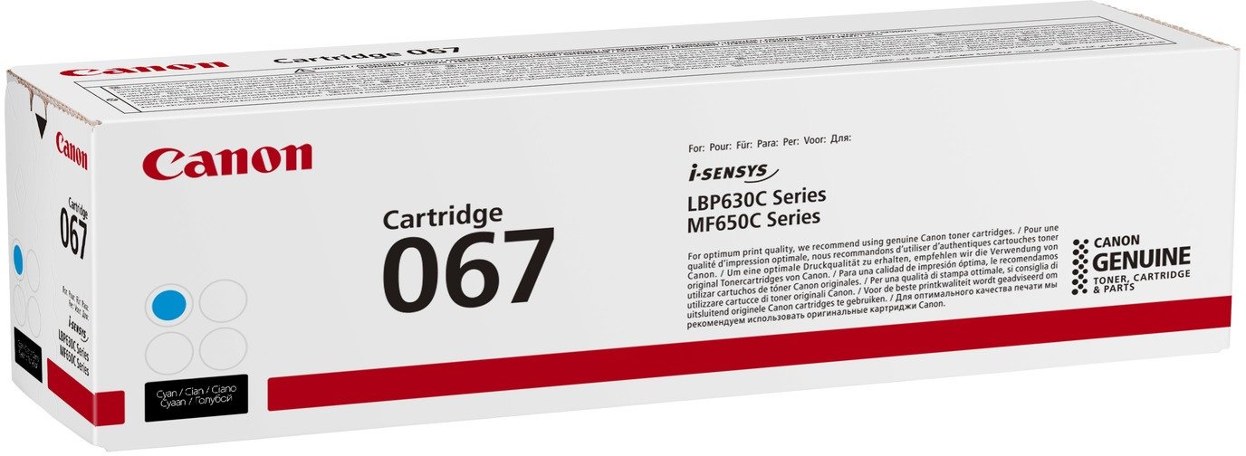 Canon Cartridge 067 azurový