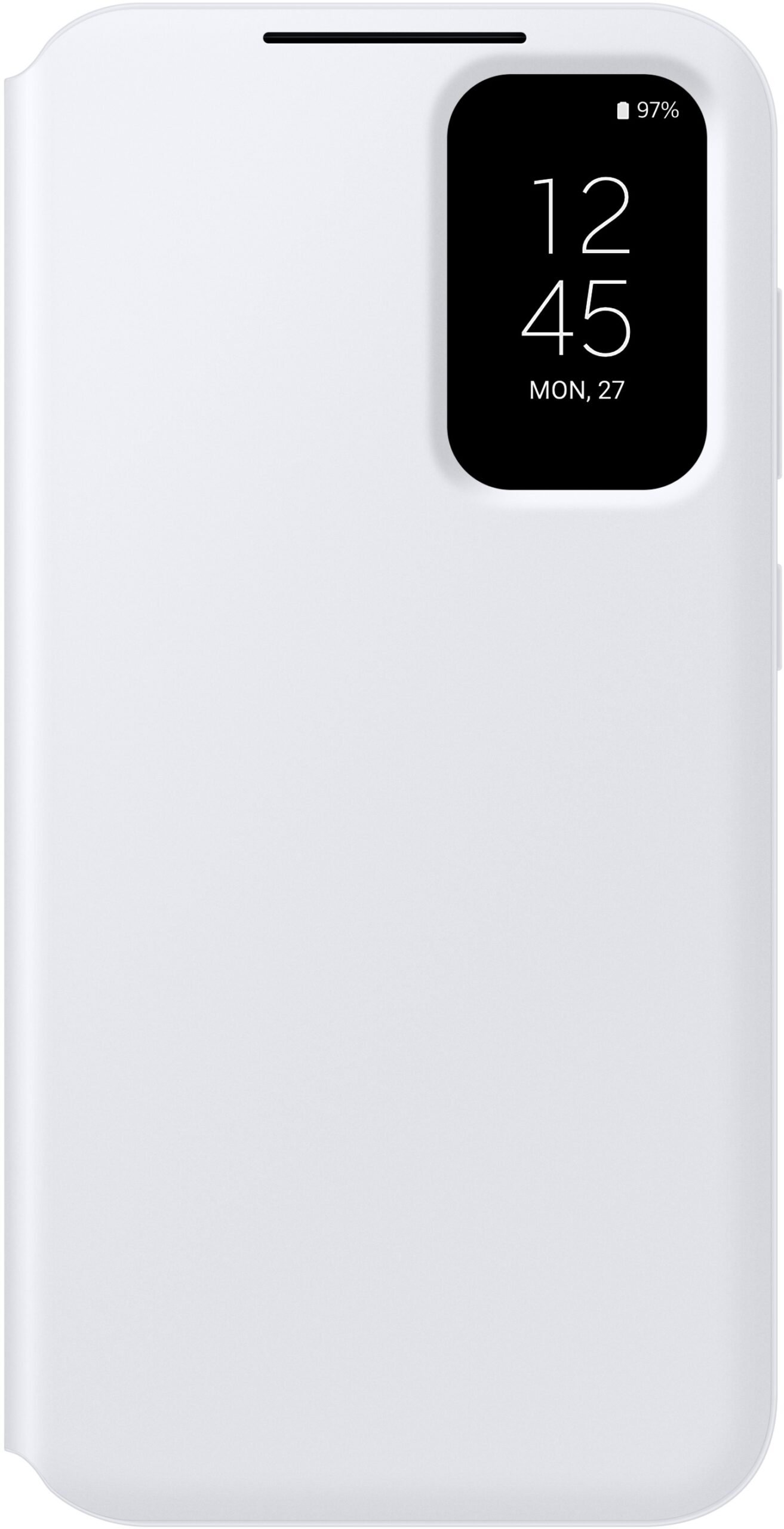 Samsung Galaxy S23 FE Flipové pouzdro Smart View bílé
