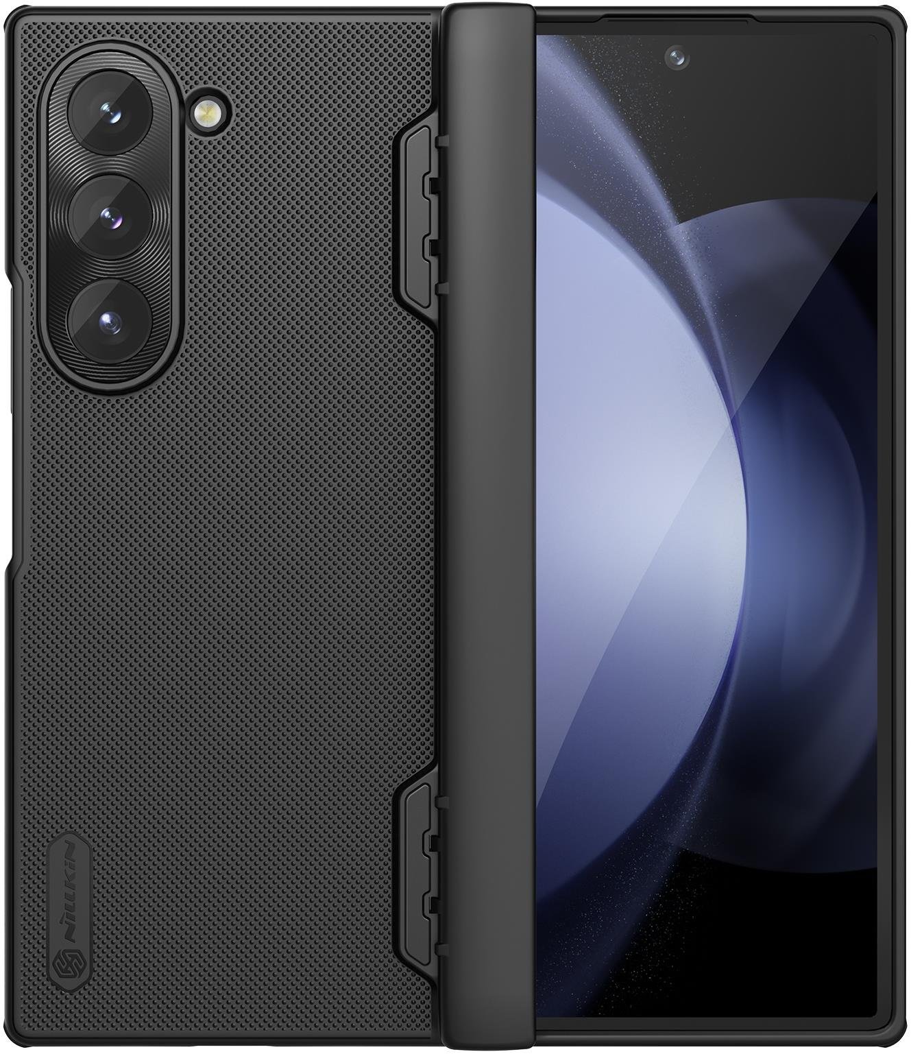 Nillkin Super Frosted FOLD Magnetic Zadní Kryt pro Samsung Galaxy Z Fold 6 Black