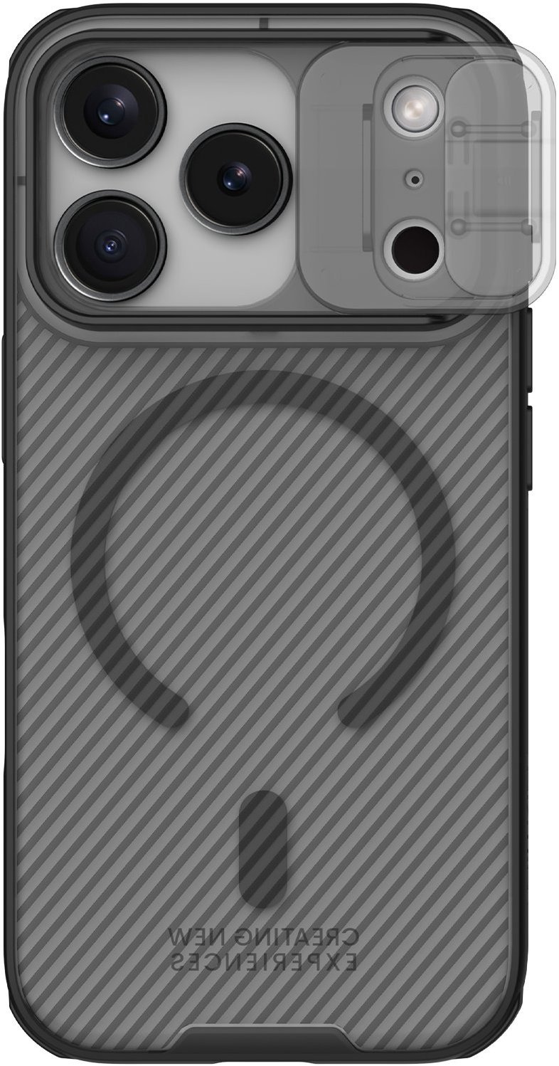Nillkin CamShield PRO Magnetic Zadní Kryt pro Apple iPhone 17 Pro Transparent Black