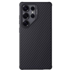 Nillkin Synthetic Fiber PRO Magnetic Zadní Kryt pro Samsung Galaxy S25 Ultra Black