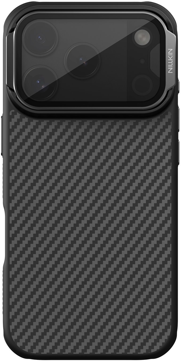 Nillkin CarboProp Aramid Magnetic Zadní Kryt pro Apple iPhone 17 Pro Black
