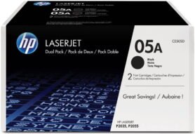 HP CE505D č. 05A Dual Pack černý 2ks originální