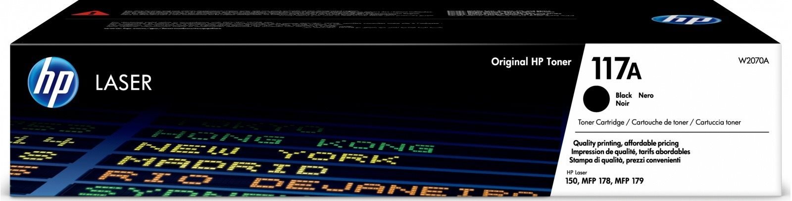 HP W2070A č. 117A černý originální