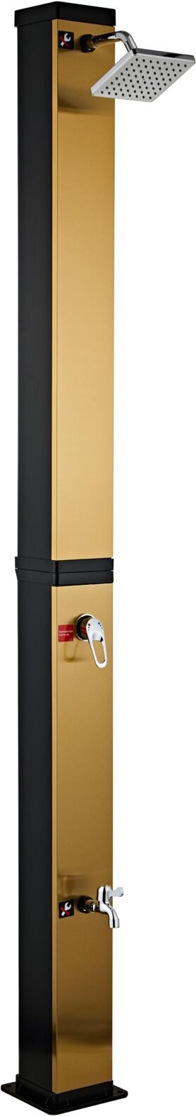 SNUOFAN KR705 Sprcha solární, 40 l, zlatá