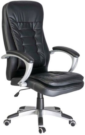 Sofotel EG-223 Kancelářské křeslo, eko kůže, hnědé