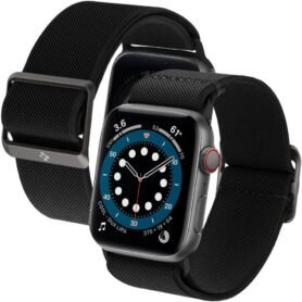 Spigen Lite Fit Black Apple Watch 42/44/45/Ultra 49mm