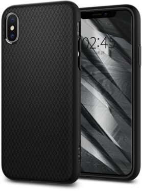 Spigen Liquid Air Black iPhone XS/X