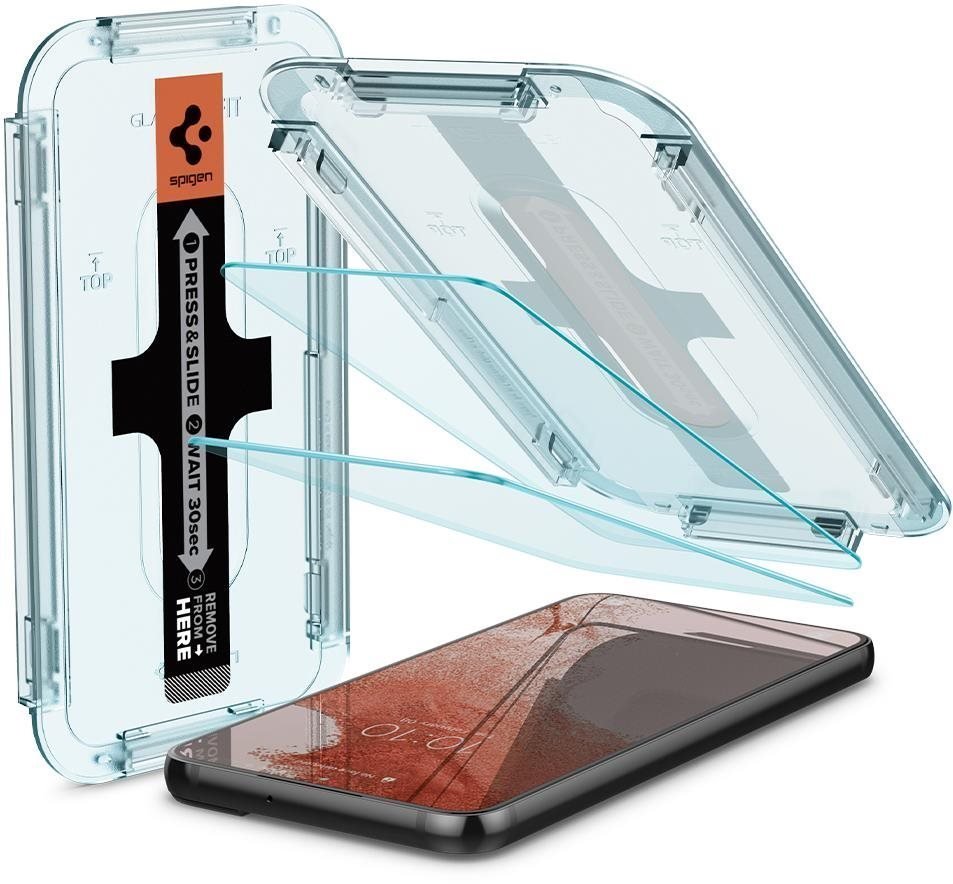 Spigen Glas.tR EZ Fit 2 Pack Samsung Galaxy S22 5G
