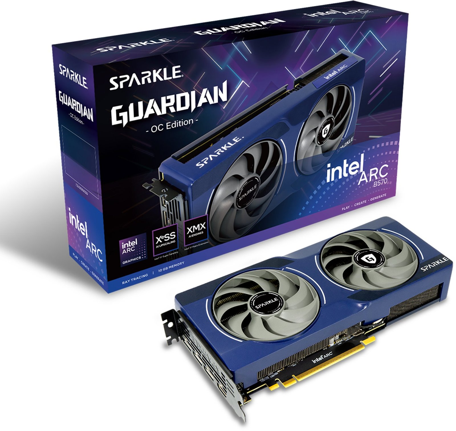 SPARKLE Intel Arc B570 GUARDIAN OC 10GB