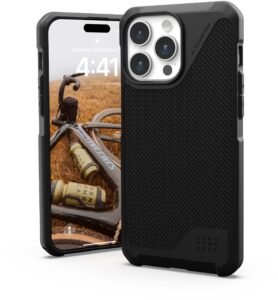 UAG Metropolis LT MagSafe Kevlar Black iPhone 15 Pro Max
