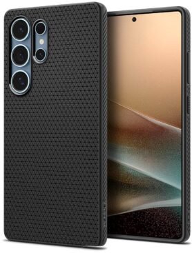 Spigen Liquid Air Matte Black Samsung Galaxy S25 Ultra