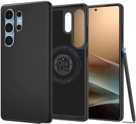Spigen Thin Fit MagSafe Black Samsung Galaxy S25 Ultra