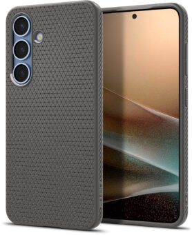 Spigen Liquid Air Marble Gray Samsung Galaxy S25