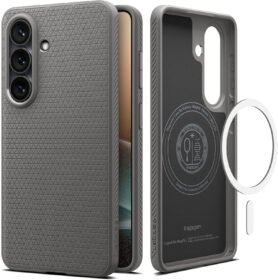 Spigen Liquid Air MagSafe Marble Gray Samsung Galaxy S26+