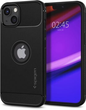 Spigen Rugged Armor Matte Black iPhone 13