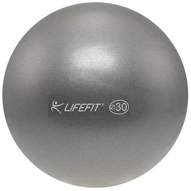Lifefit overball 30cm, stříbrný