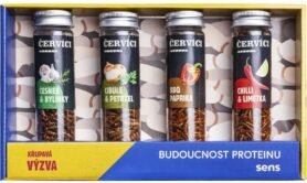 SENS Kořenění červíci - Dárkový set 4 chutí