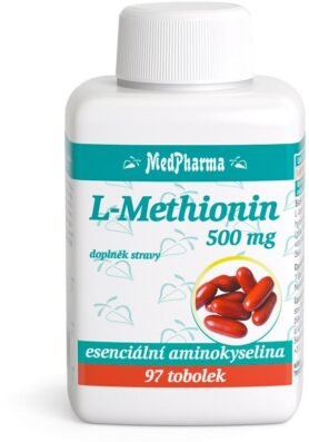 MedPharma L-Methionin 500 mg, 97 tobolek