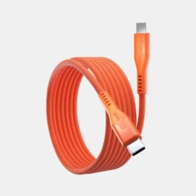 Statik MagStack magnetický USB-C kabel - oranžový (1m)