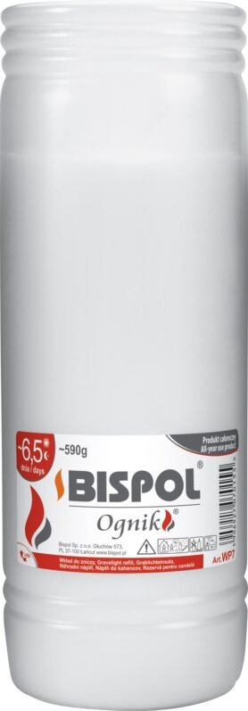 BISPOL hřbitovní svíčka Ognik 156 h