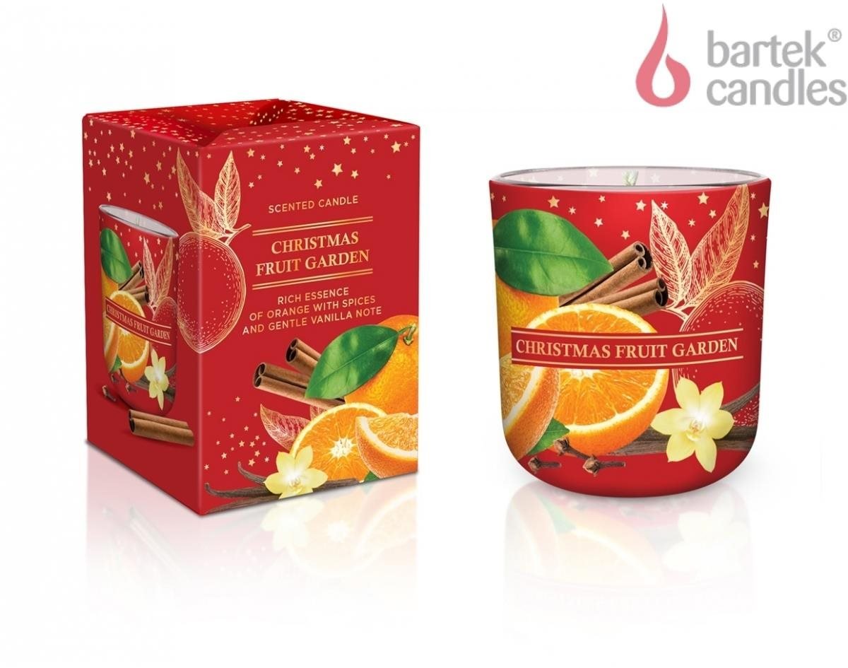 BARTEK CANDLES Orange With Spices/Apple With Cinnamon (mix motivů) 150 g