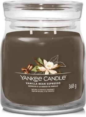 YANKEE CANDLE Signature 2 knoty Vanilla Bean Espresso 368 g