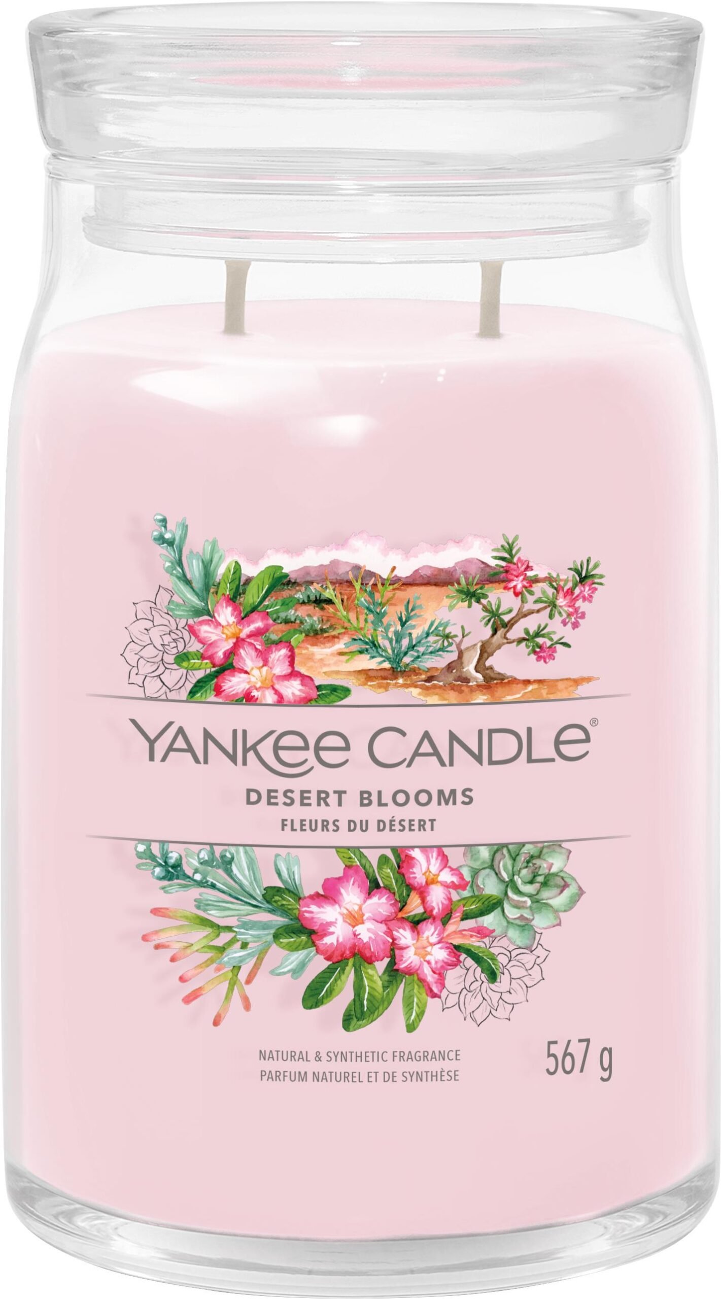 YANKEE CANDLE Signature dva knoty Desert Blooms 567 g