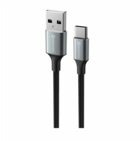 Swissten datový kabel Textile II USB / USB-C 1.5m černý