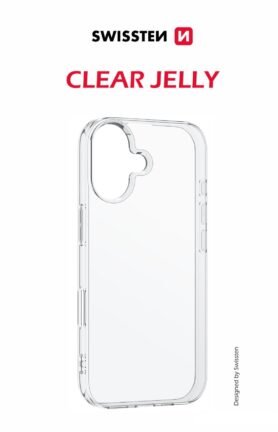 Swissten Clear Jelly pro Apple iPhone 17 transparentní