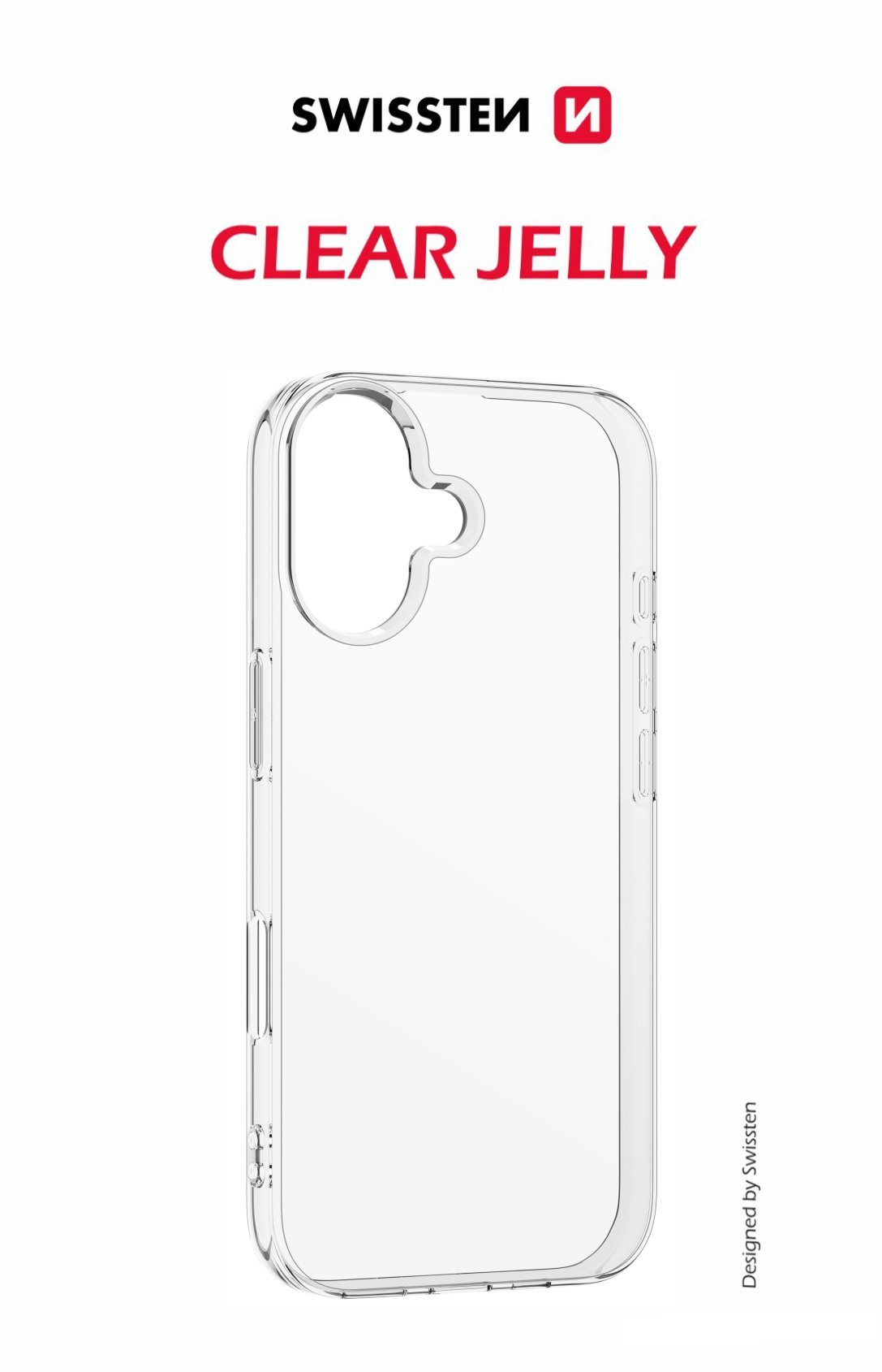 Swissten Clear Jelly pro Apple iPhone 17 transparentní