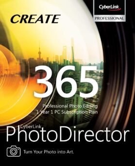 CyberLink PhotoDirector 365 na 12 měsíců (elektronická licence)
