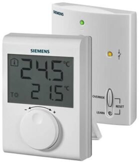 Siemens RDH100 RF/SET Bezdrátový digitální prostorový termostat s kolečkem