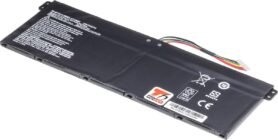 T6 Power pro Acer Extensa 15 EX215-22, Li-Ion, 11,25 V, 3830 mAh (43 Wh), černá