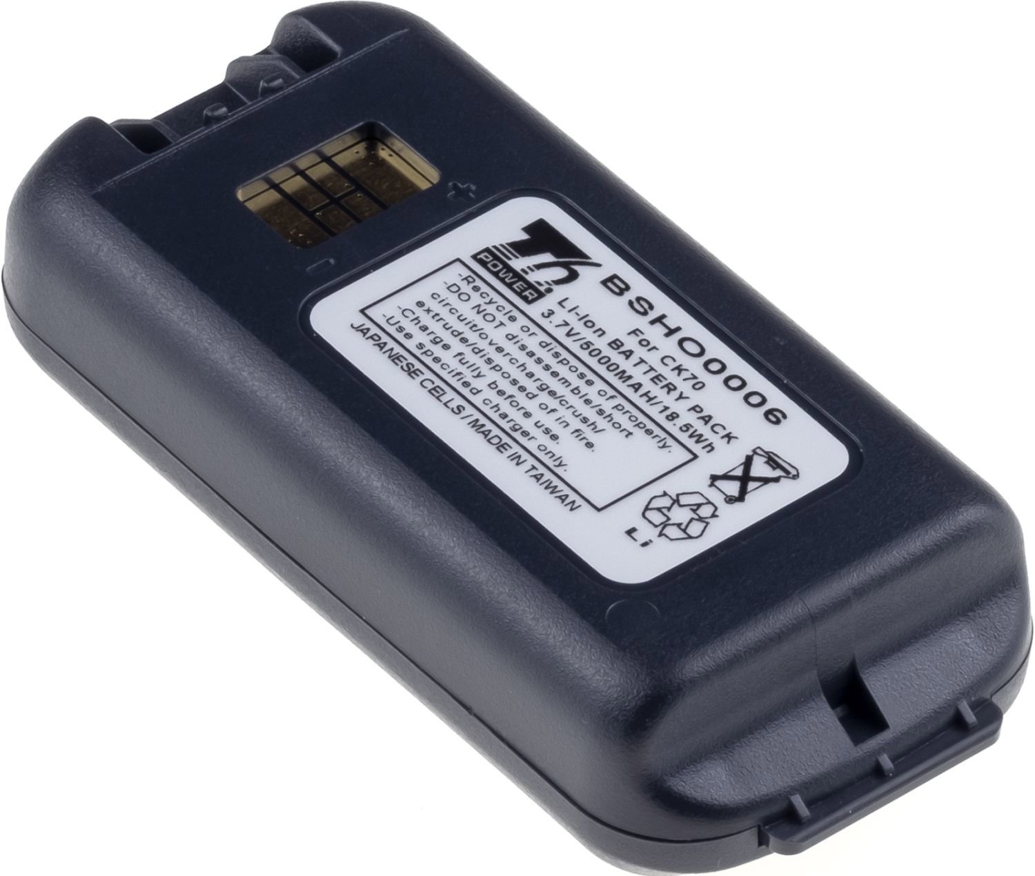 T6 Power Intermec Honeywell CK70, CK71, CK3X, 5000mAh, 18,5Wh, Li-ion