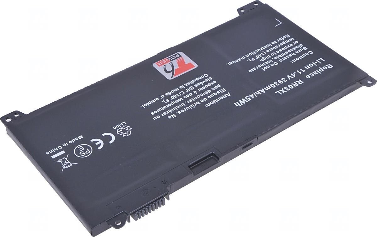T6 Power pro notebook Hewlett Packard HSTNN-Q06C, Li-Poly, 11,4 V, 3930 mAh (45 Wh), černá