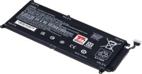 T6 Power pro Hewlett Packard Envy 15-ae000 serie, Li-Poly, 11,4 V, 4800 mAh (55 Wh), černá