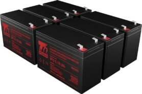 Sada baterií T6 Power pro Fortron FSP KNIGHT TW 3K, VRLA, 12 V