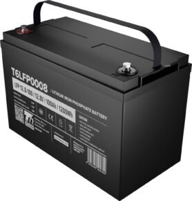 T6 Power LiFePO4 12,8 V, 100 Ah, 1280 Wh, Bluetooth, M16