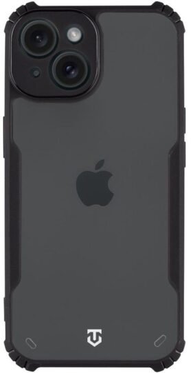 Tactical Quantum Stealth Kryt pro Apple iPhone 15 Clear/Black