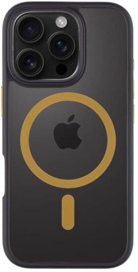 Tactical MagForce Hyperstealth 2.0 Kryt pro iPhone 16 Pro Black/Yellow