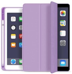 Tech-Protect SC Pen pouzdro na iPad Air 10,9 4-5gen 2020-2022 / 11” 6-8gen 2024-2026, fialové