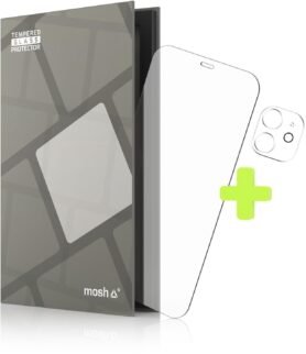 Tempered Glass Protector 0.3mm pro iPhone 12 + sklo na kameru (Case Friendly)