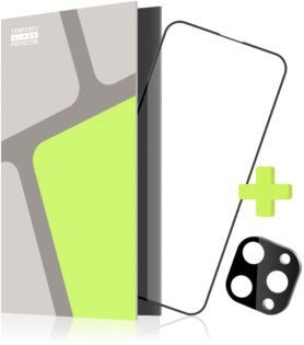 Tempered Glass Protector pro iPhone 15 Pro + sklo na kameru (kompatibilní s pouzdrem)